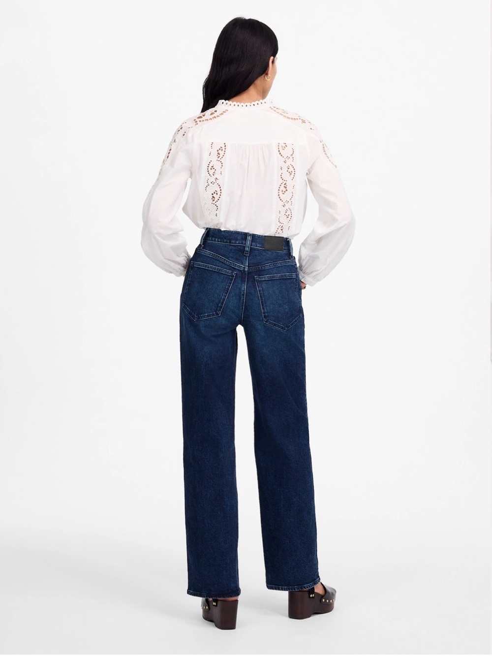 Madewell Perfect Vintage Wide-Leg Jean | Size 33 Petite - Picture 8 of 14